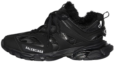 (Women) Balenciaga Track Trainer 'Fake Fur - Black' 668555W3CQ11000 (Women) Balenciaga Track Trainer 'Fake Fur - Black' 668555W3CQ11000