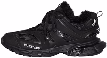 (Women) Balenciaga Track Trainer 'Fake Fur - Black'  668555-W3CQ1-1000 (Women) Balenciaga Track Trainer 'Fake Fur - Black'  668555-W3CQ1-1000
