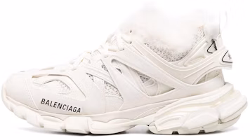 (Women) Balenciaga Track Trainer 'Fake Fur - Egg Shell' 668555-W3CQ1-9700 (Women) Balenciaga Track Trainer 'Fake Fur - Egg Shell' 668555-W3CQ1-9700