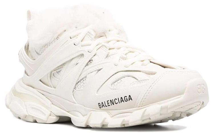 Order 巴黎世家 Track 休閒舒適加絨時尚老爹鞋 女款 白色