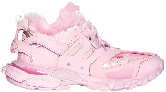 (W) バレンシアガ Track トレーナー フェイクファー ピンク 668555W3CQ15000 Order (W) バレンシアガ Track トレーナー フェイクファー ピンク 668555W3CQ15000