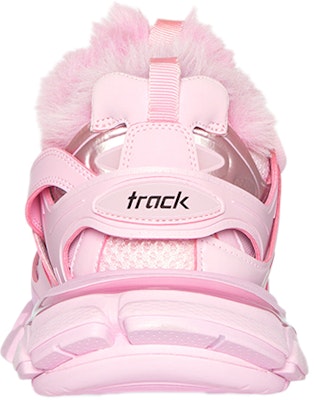 (W) 巴黎世家 Track Trainer 粉色假毛运动鞋 668555W3CQ15000 Purchase (W) 巴黎世家 Track Trainer 粉色假毛运动鞋 668555W3CQ15000
