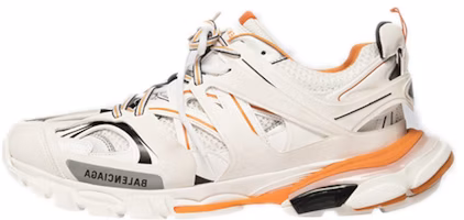 (Women) Balenciaga Track Trainer 'White Orange' 542436 W1GB1 9059 (Women) Balenciaga Track Trainer 'White Orange' 542436 W1GB1 9059