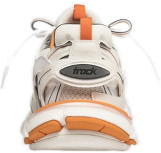 (W) 巴黎世家白橙色Track运动鞋 542436 W1GB1 9059 Shop (W) 巴黎世家白橙色Track运动鞋 542436 W1GB1 9059