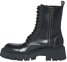 (Women) Balenciaga Tractor 20mm Booties 'Fossil Grey' 617420WA8E91568 (Women) Balenciaga Tractor 20mm Booties 'Fossil Grey' 617420WA8E91568