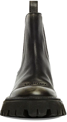 (W) Balenciaga Tractor 20mm Chelsea Boot 'Kulit Hitam Usang' 671003WBCP11000 Order (W) Balenciaga Tractor 20mm Chelsea Boot 'Kulit Hitam Usang' 671003WBCP11000