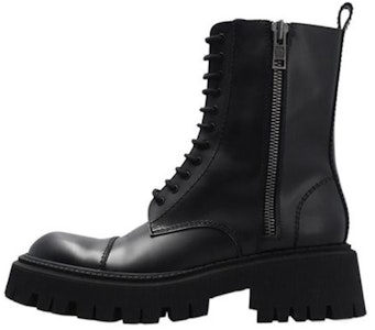 巴厘秀嘉 Tractor 系带馬汀靴 女款 黑色 Buy 巴厘秀嘉 Tractor 系带馬汀靴 女款 黑色