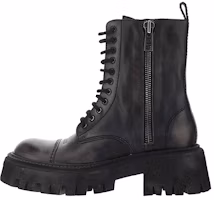 (Women) Balenciaga Tractor Bootie 'Black Leather' 670998WBCP11000 (Women) Balenciaga Tractor Bootie 'Black Leather' 670998WBCP11000