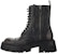 (W) Balenciaga Bootie Traktor 'Kulit Hitam' 670998WBCP11000