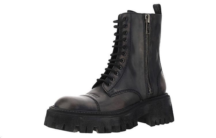 Lookbook (W) Balenciaga Bootie Traktor 'Kulit Hitam' 670998WBCP11000