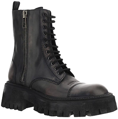 (W) Balenciaga Bootie Traktor 'Kulit Hitam' 670998WBCP11000 Shop (W) Balenciaga Bootie Traktor 'Kulit Hitam' 670998WBCP11000