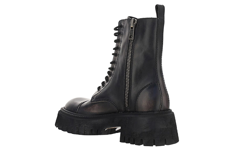 Purchase (W) Balenciaga Bootie Traktor 'Kulit Hitam' 670998WBCP11000