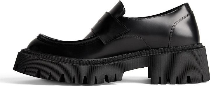 巴黎世家 Tractor 圓頭套腳 樂福鞋 女款 黑色 Buy 巴黎世家 Tractor 圓頭套腳 樂福鞋 女款 黑色