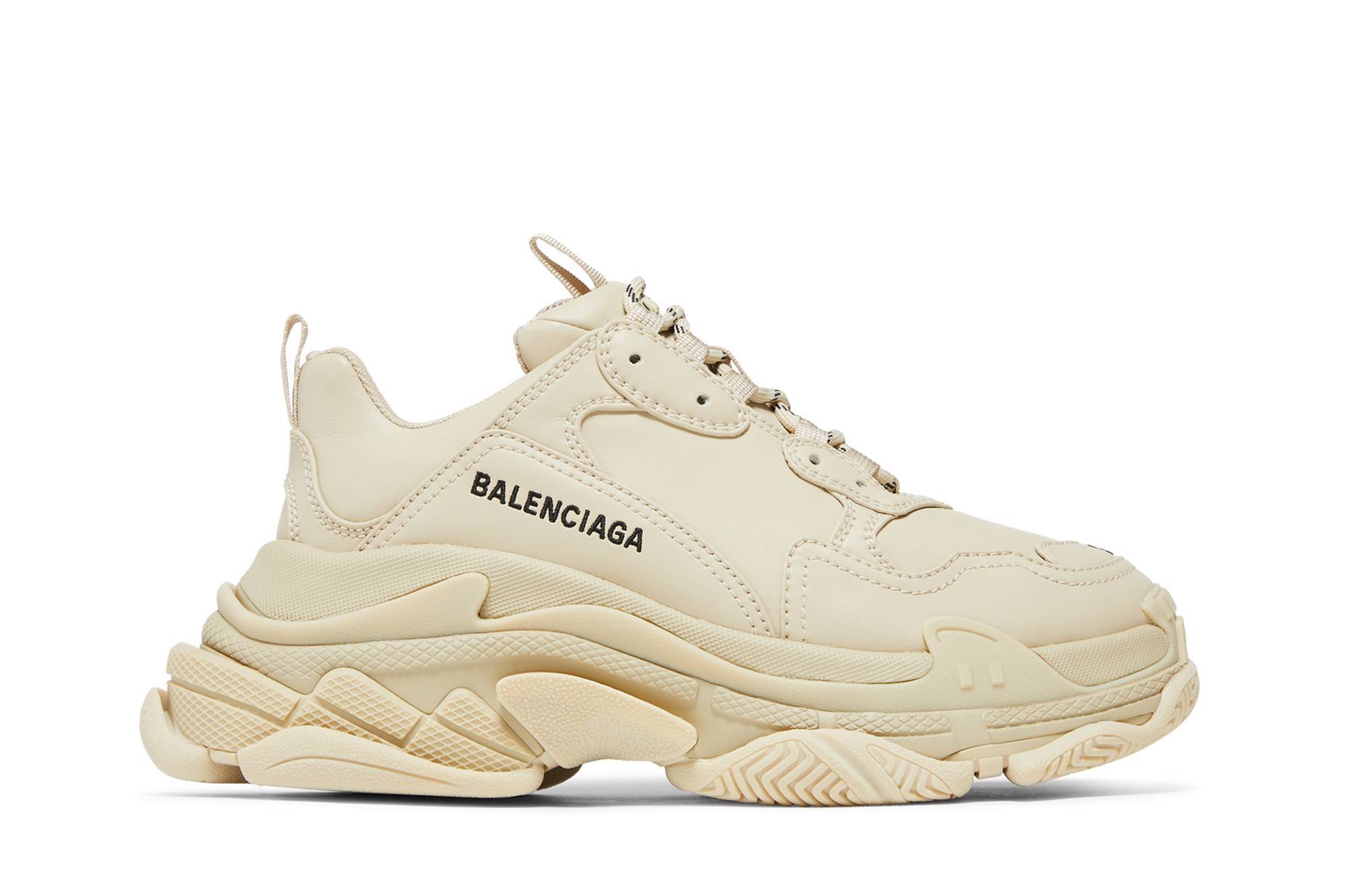(Women) Balenciaga Triple S 'Beige' 524039W2FA59700