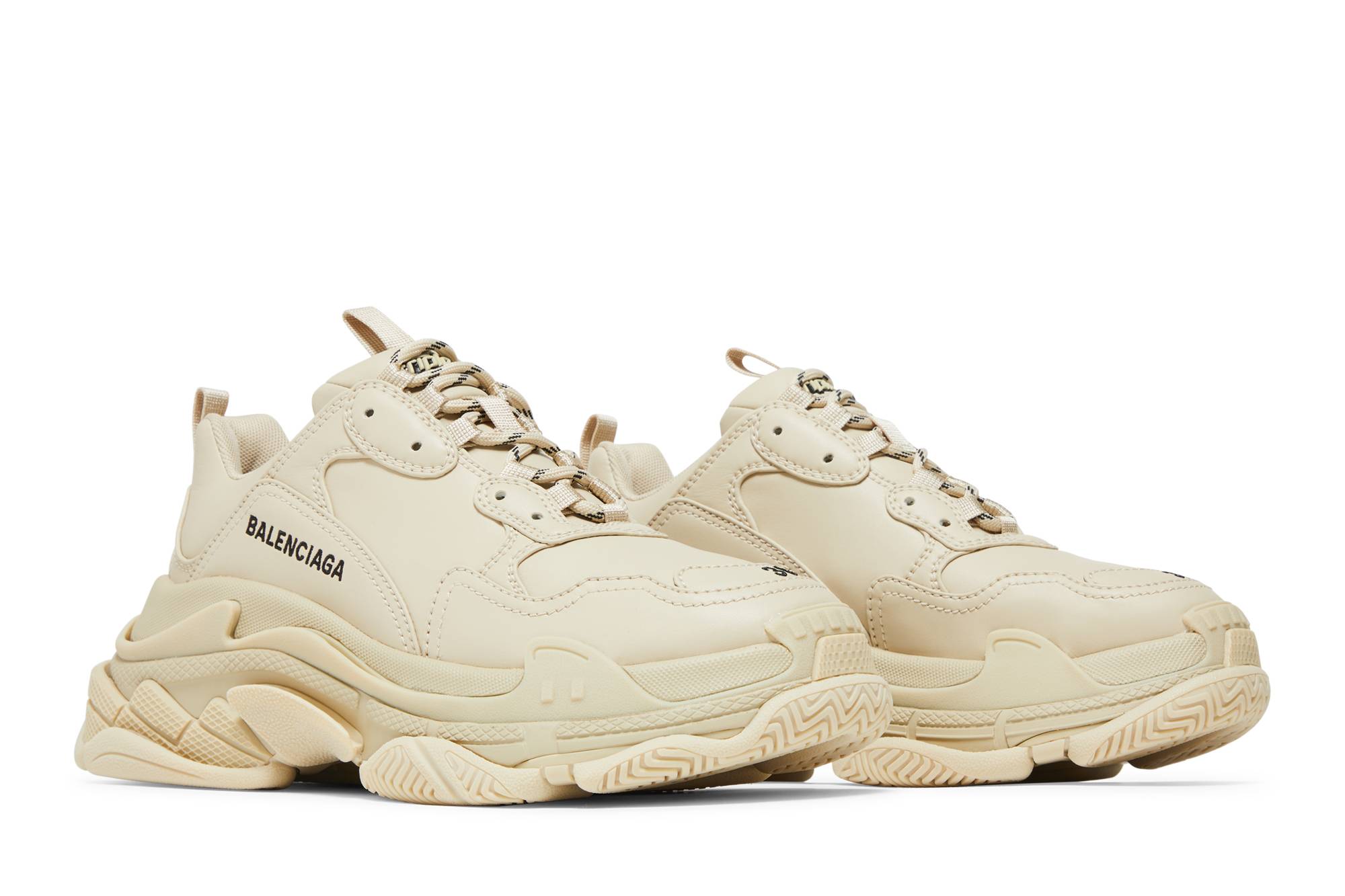 Cheap (W) バレンシアガ トリプルS ベージュ 524039W2FA59700