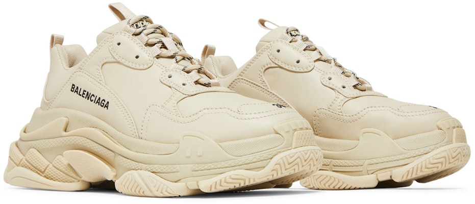 (W) 巴黎世家Triple S '米色' 524039W2FA59700 Cheap (W) 巴黎世家Triple S '米色' 524039W2FA59700