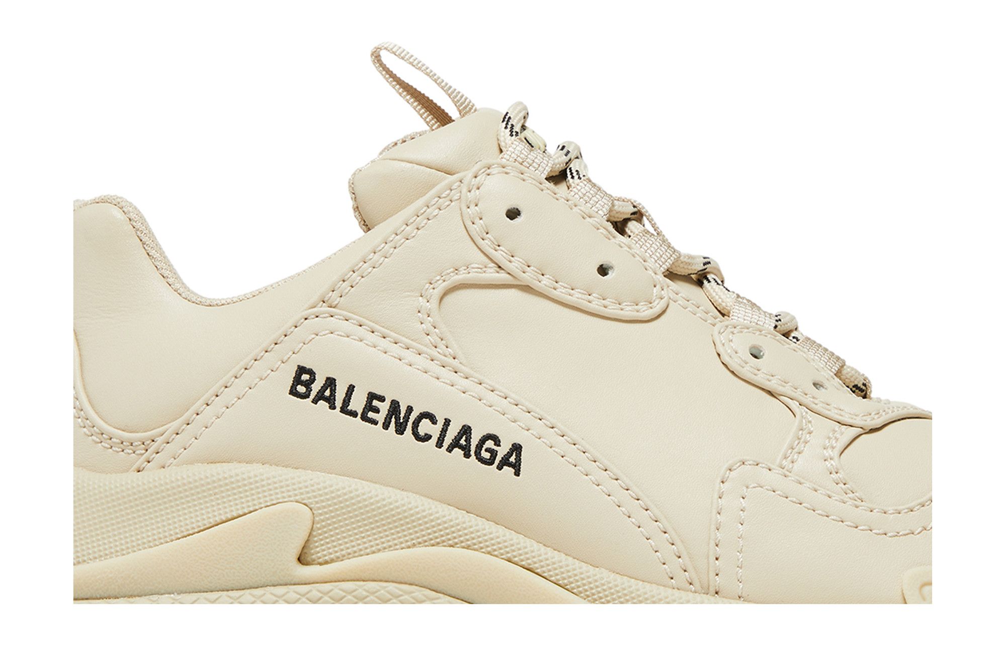Order (W) Balenciaga Triple S 'Beige' Sepatu 524039-W2FA5-9700