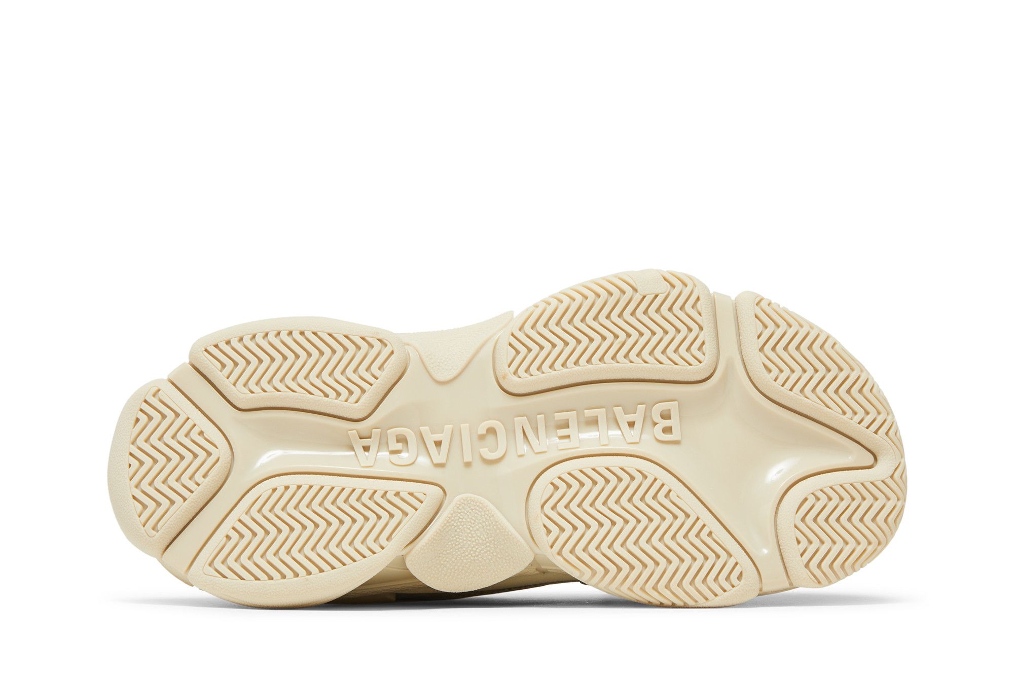 Shop (W) Balenciaga Triple S 'Beige' Sepatu 524039-W2FA5-9700