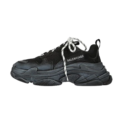 (W) Balenciaga Triple S 'Black'