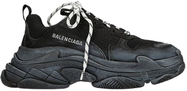 (女性)Balenciaga Triple S 'Black' 531388-W09OM-1000 Order (女性)Balenciaga Triple S 'Black' 531388-W09OM-1000