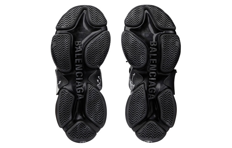 (W) Balenciaga Triple S Sneakers 'Black' 圖 7