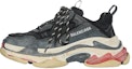Buy (W) Balenciaga Triple S 'Negro' 524037W3CS11061