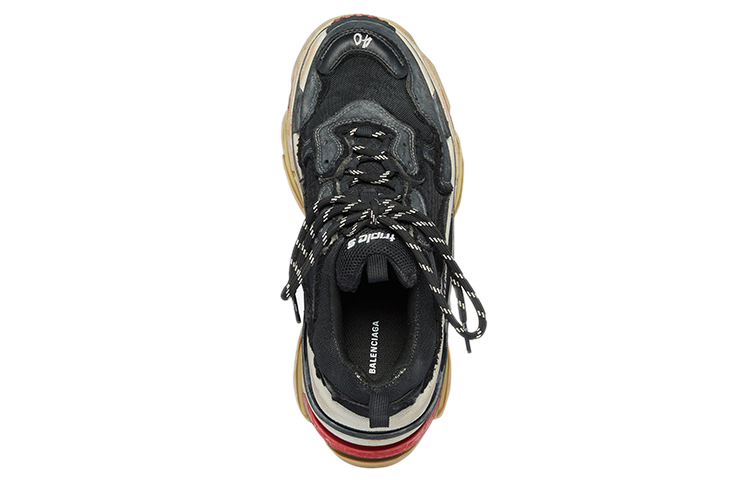 Shop (W) Balenciaga Triple S 'Negro' 524037W3CS11061