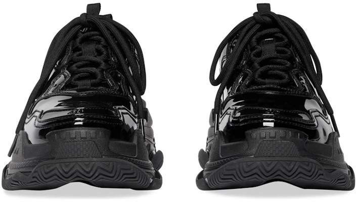 (W) Balenciaga Triple S ''Zwart Veterschoenen Lage Sneakers'' 734953W2PAA1000 Shop (W) Balenciaga Triple S ''Zwart Veterschoenen Lage Sneakers'' 734953W2PAA1000