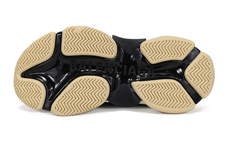 (W) Balenciaga Triple S 'Black Yellow' 圖 6
