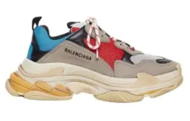 Order (W) 巴黎世家Triple S '蓝红' 554105 W09O2 4365