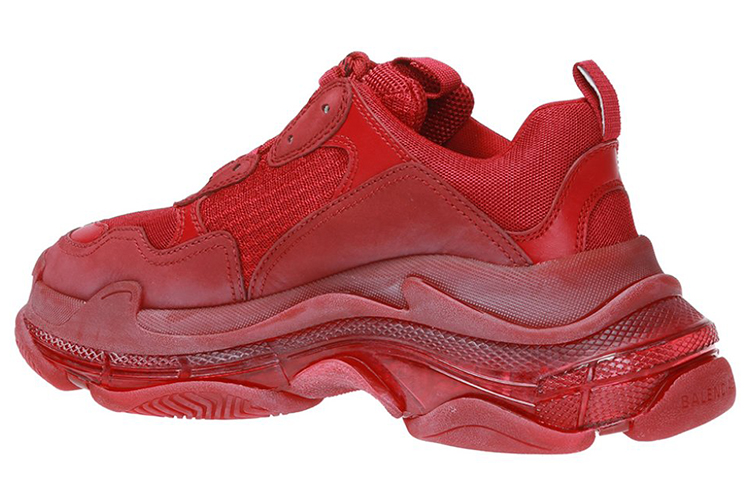 Shop (W) Balenciaga Triple S 'Burgundy' Zapatillas Deportivas 544351-W09O1-6016