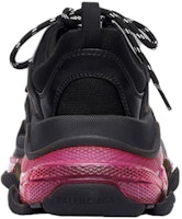 (W) Balenciaga Triple S 'Suela Transparente - Negro Rosa Neón' 544351W2FR11053 Purchase (W) Balenciaga Triple S 'Suela Transparente - Negro Rosa Neón' 544351W2FR11053