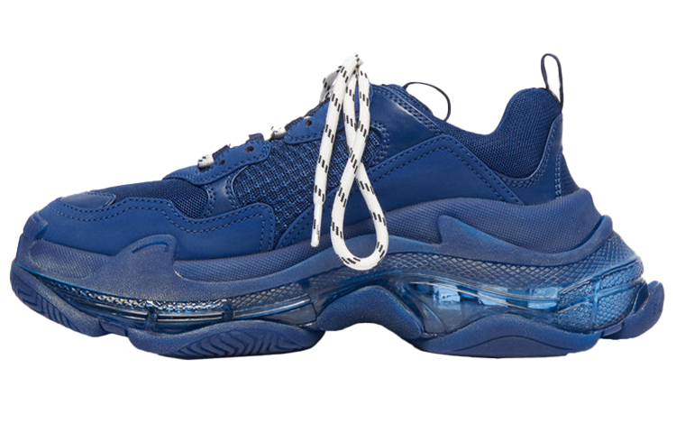 バレンシアガ トリプルS クリアソール ディープブルー (Barenshiaga