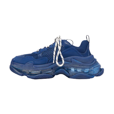 (W) Balenciaga Triple S 'Clear Sole - Navy'