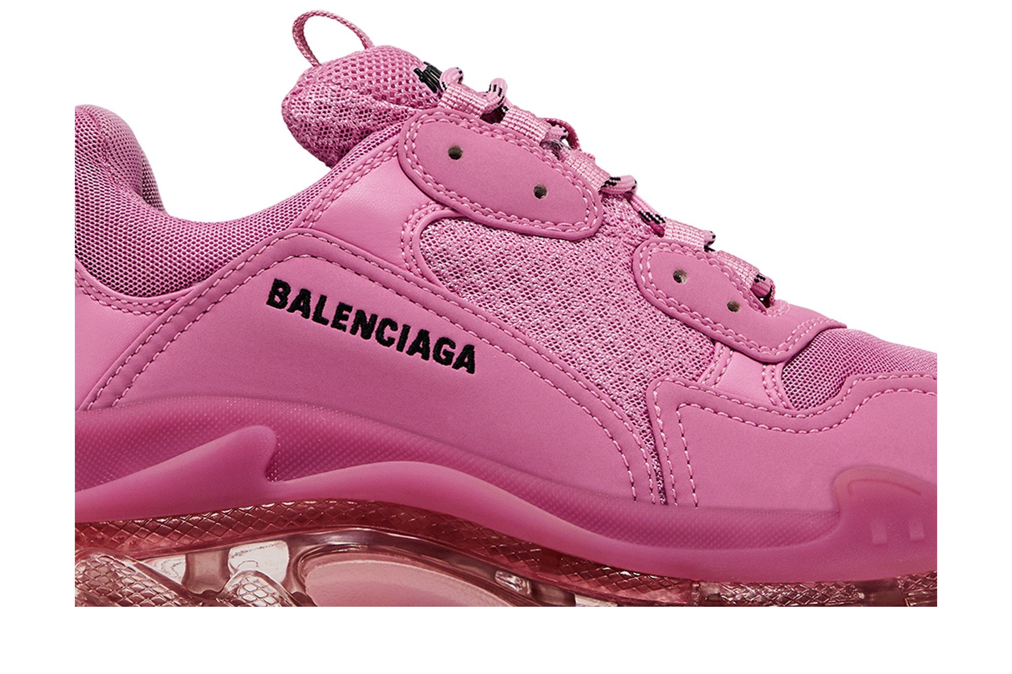 Order (W) 巴黎世家Triple S '透明鞋底-粉色'鞋款 544351W2GA15760