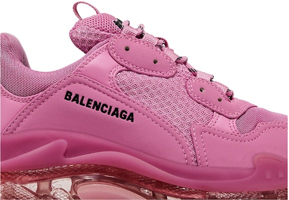 (W) 巴黎世家Triple S '透明鞋底-粉色'鞋款 544351W2GA15760 Order (W) 巴黎世家Triple S '透明鞋底-粉色'鞋款 544351W2GA15760