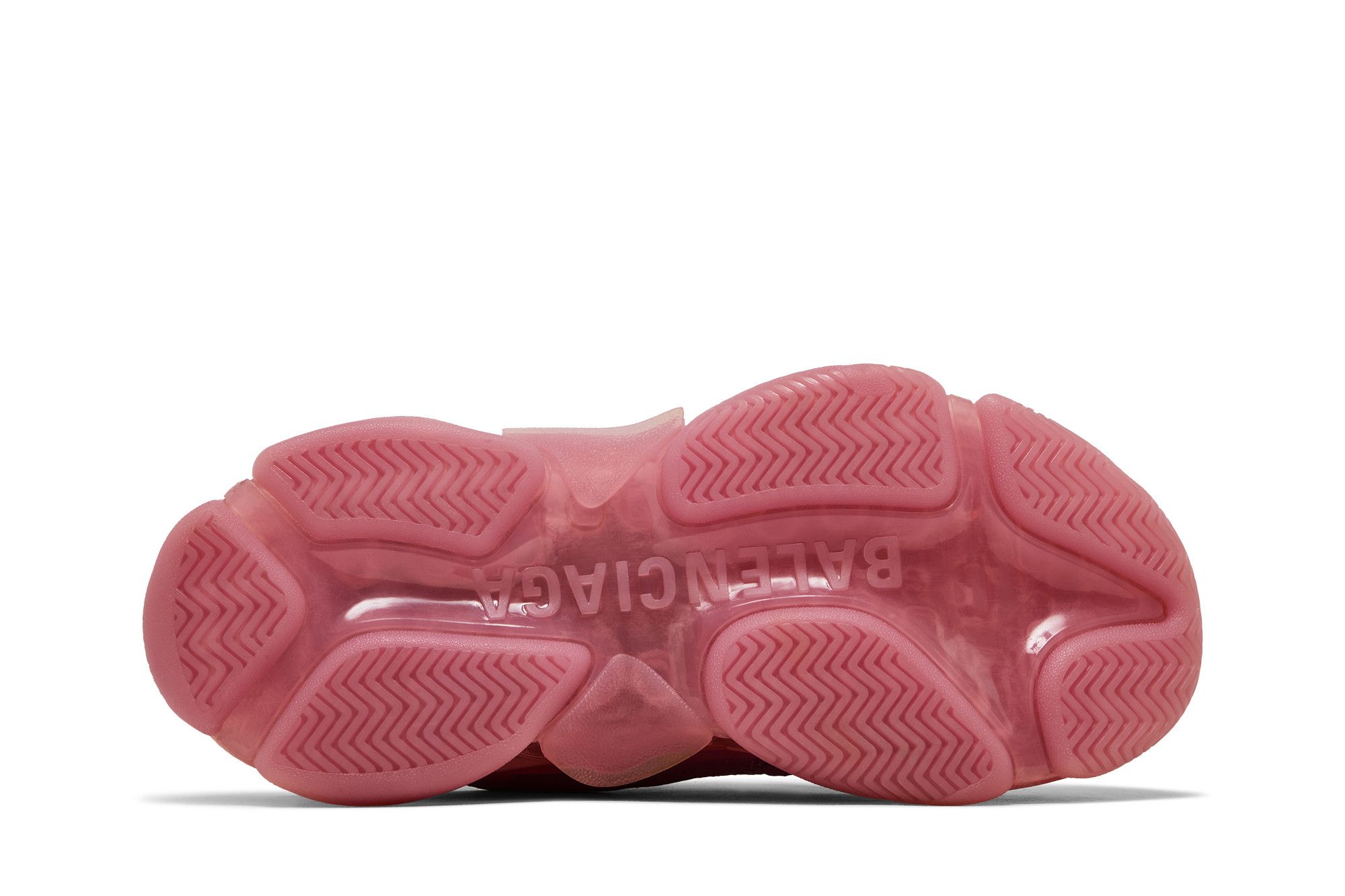 Shop (W) 巴黎世家Triple S '透明鞋底-粉色'鞋款 544351W2GA15760