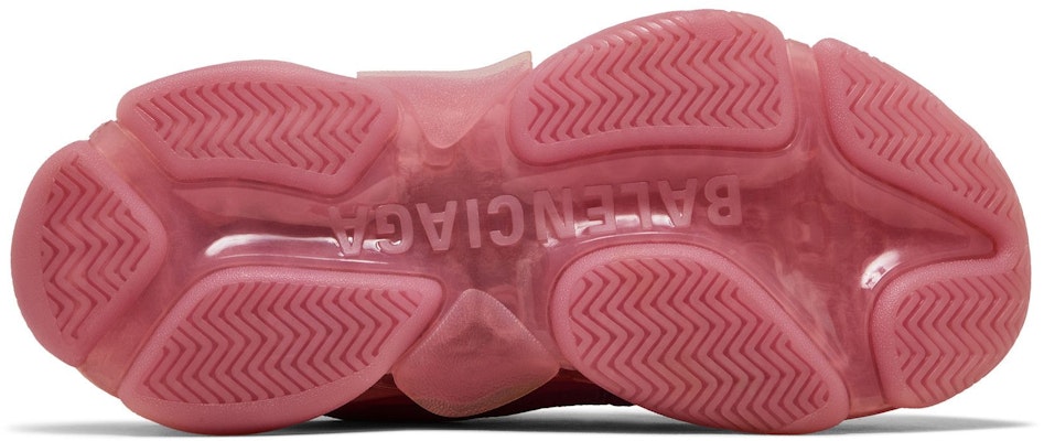 (W) 巴黎世家Triple S '透明鞋底-粉色'鞋款 544351W2GA15760 Shop (W) 巴黎世家Triple S '透明鞋底-粉色'鞋款 544351W2GA15760