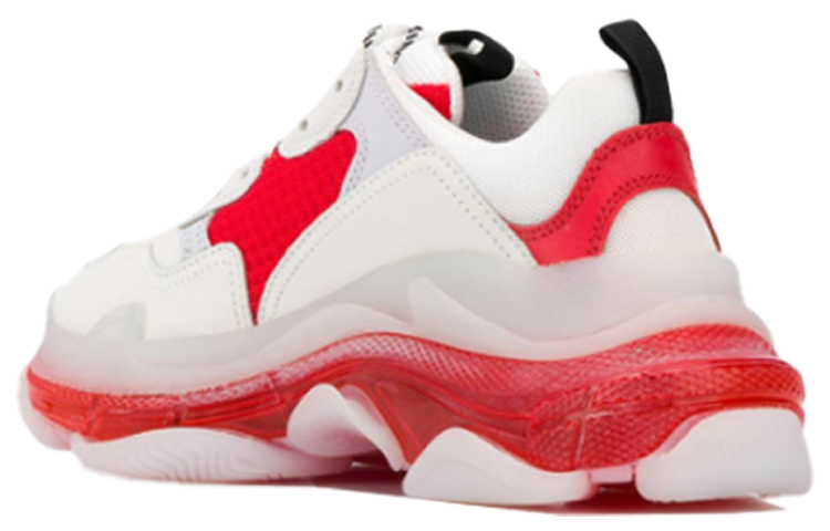 Shop (W) バレンシアガ トリプルS クリアソール 赤 544351 W09OH 6506