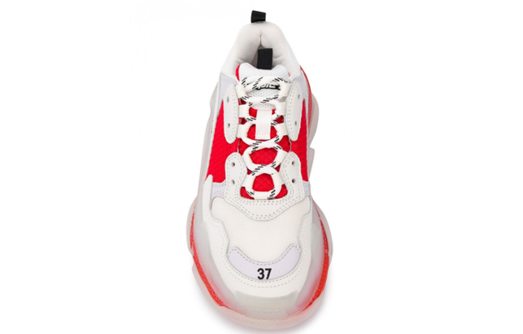 Purchase (W) バレンシアガ トリプルS クリアソール 赤 544351 W09OH 6506