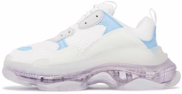 (W) 巴黎世家Triple S '透明鞋底-浅蓝紫' 544351W2GA39944 Lookbook (W) 巴黎世家Triple S '透明鞋底-浅蓝紫' 544351W2GA39944