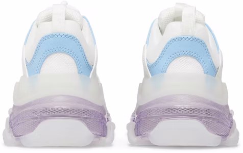 (W) 巴黎世家Triple S '透明鞋底-浅蓝紫' 544351W2GA39944 Details for (W) 巴黎世家Triple S '透明鞋底-浅蓝紫' 544351W2GA39944