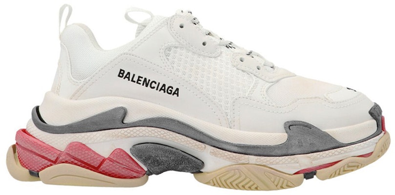 (Women) Balenciaga Triple S Chunky Sneaker White 524037W09OM9000 Order (Women) Balenciaga Triple S Chunky Sneaker White 524037W09OM9000