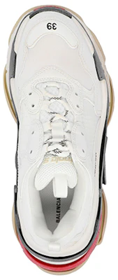 (Women) Balenciaga Triple S Chunky Sneaker White 524037W09OM9000 Lookbook (Women) Balenciaga Triple S Chunky Sneaker White 524037W09OM9000