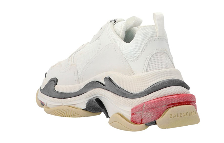 Shop (Women) Balenciaga Triple S Chunky Sneaker White 524037W09OM9000