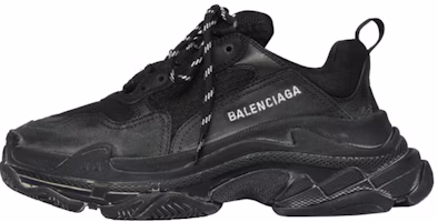 (Women) Balenciaga Triple S 'Distressed Black' 531388W09O11000 (Women) Balenciaga Triple S 'Distressed Black' 531388W09O11000