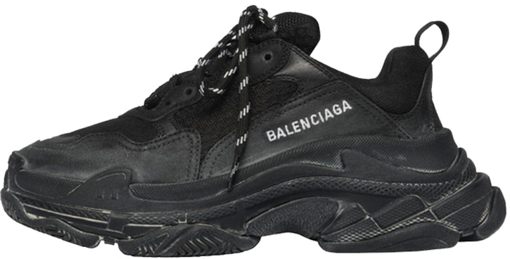 balenciaga-triple-s-distressed-black-wmns