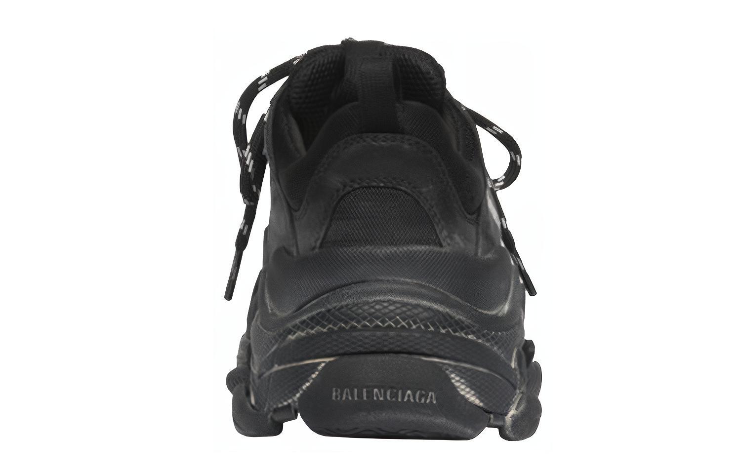 Purchase (W) Balenciaga Triple S ''Nero Distressed'' 531388-W09O1-1000