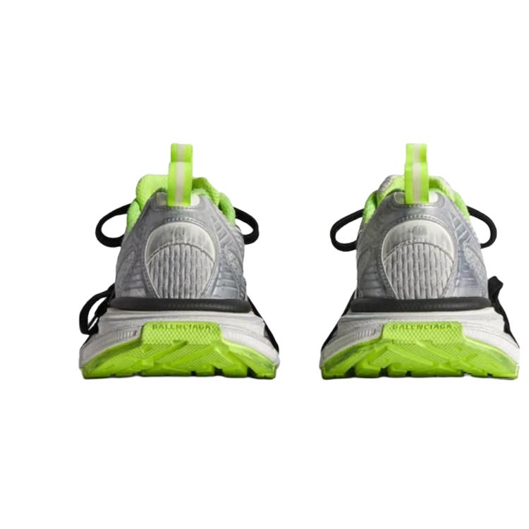 Purchase Balenciaga巴黎世家 3XL 網布PU 舒適繫帶 低筒 生活休閒鞋 女款 銀色 做舊版