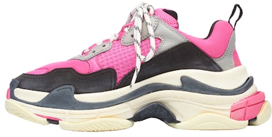 (Women) Balenciaga Triple S 'Fluo Pink' 524039 W09OH 6470 (Women) Balenciaga Triple S 'Fluo Pink' 524039 W09OH 6470